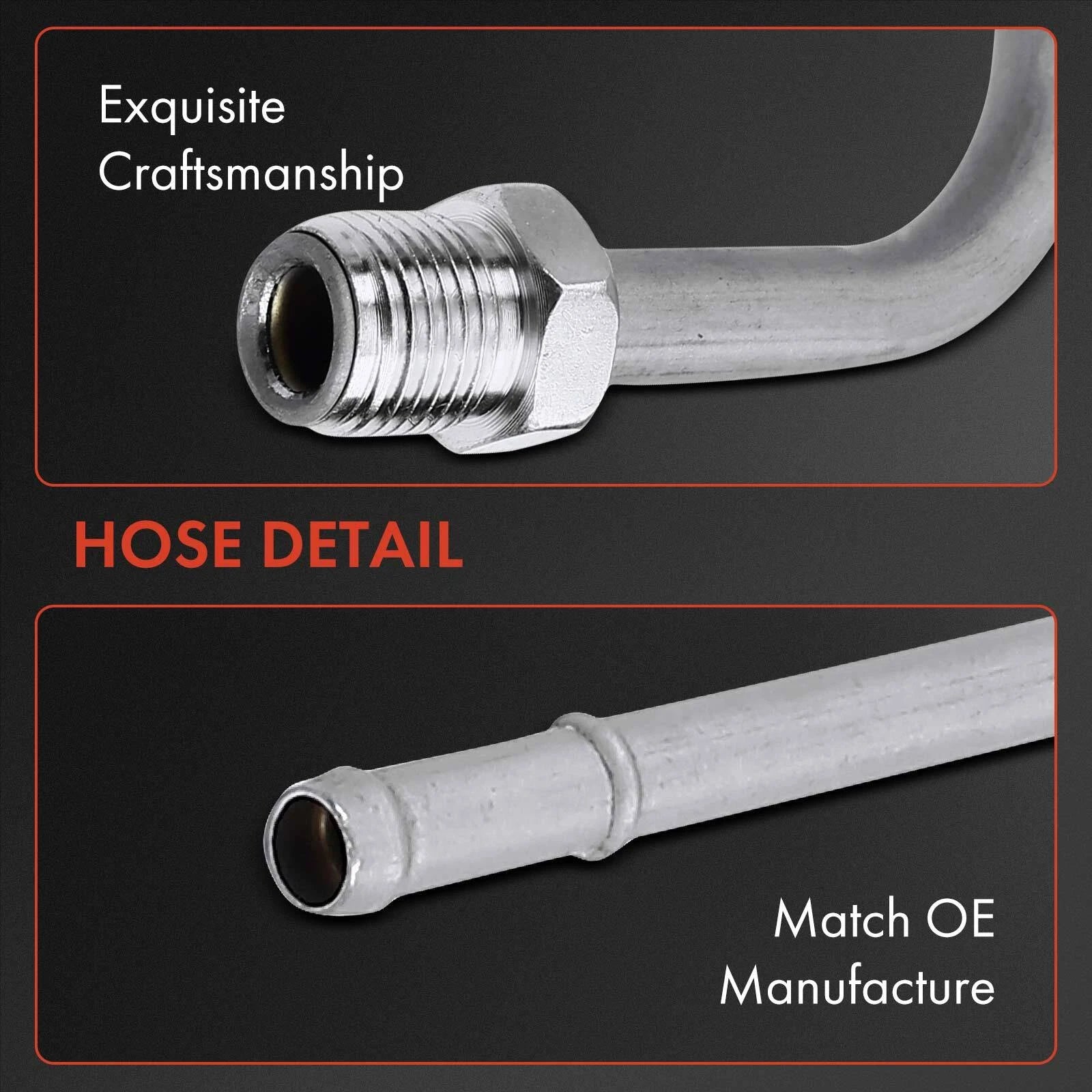 3X Power Steering Pressure, Return & Reservoir Line Hose for Honda