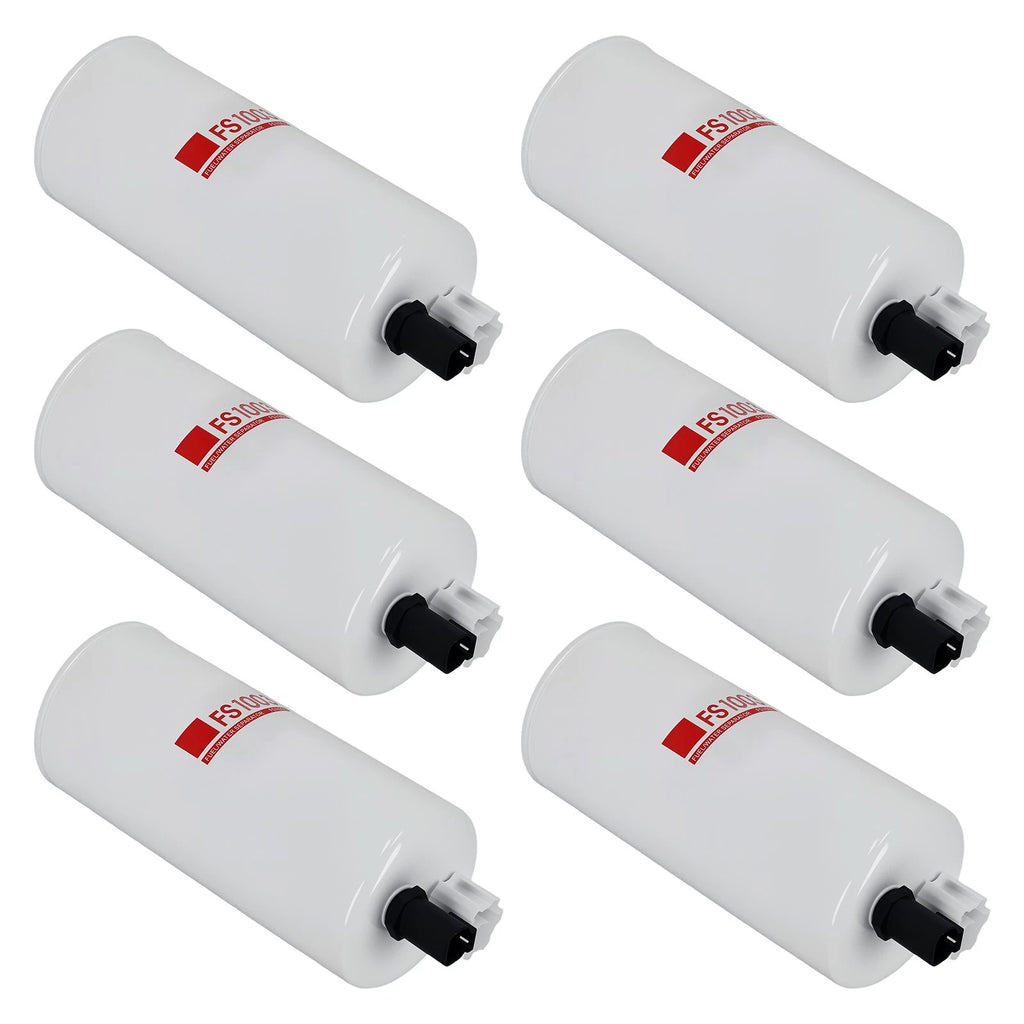 Set of 6 Fuel Filters for Kenworth Autocar Sterling (1985–2017)