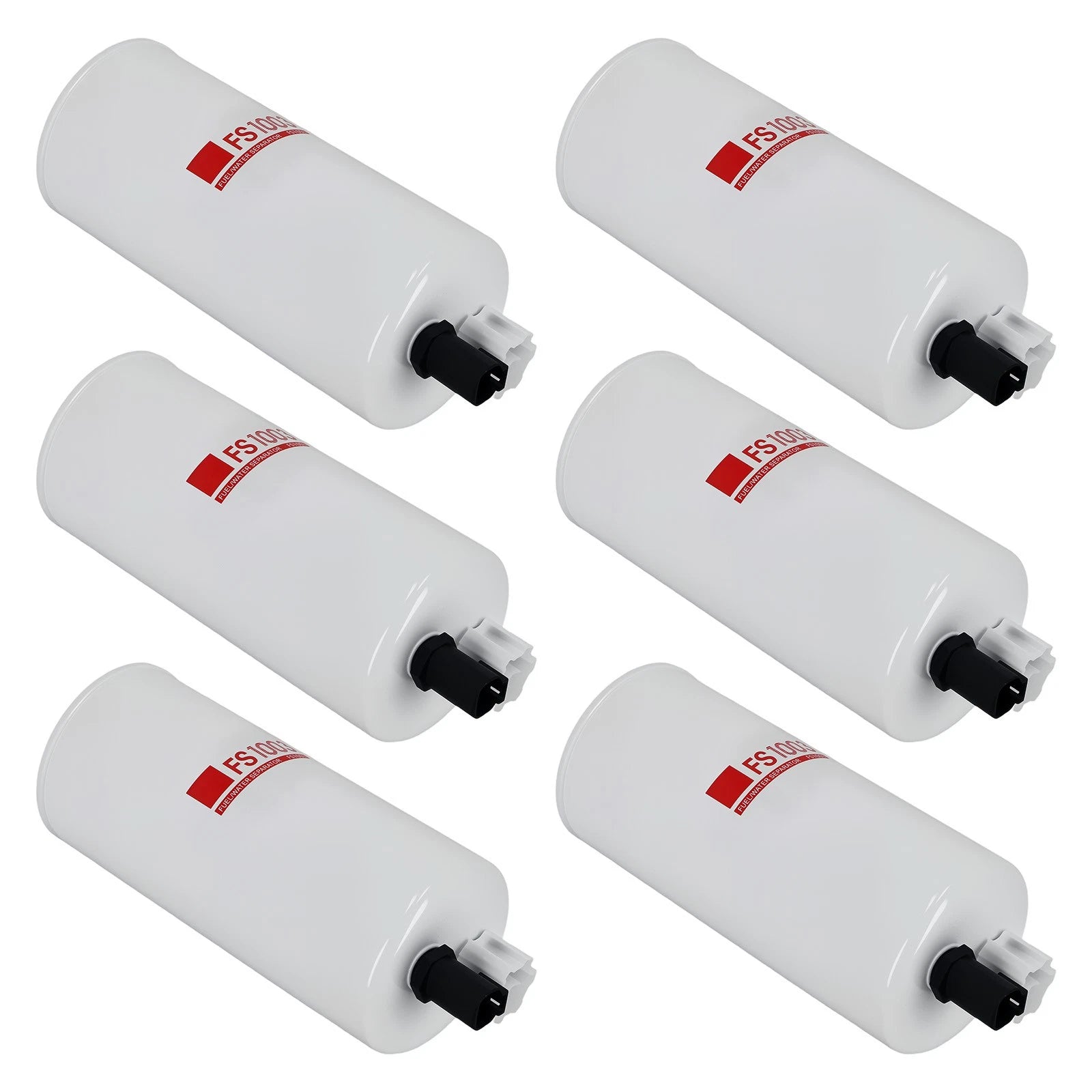 Set of 6 Fuel Filters for Kenworth Autocar Sterling (1985–2017)