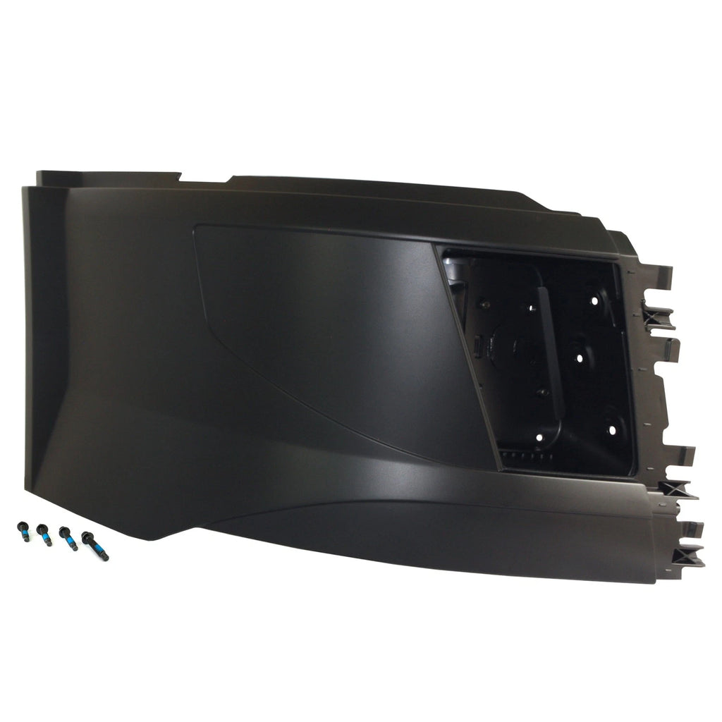 Replacement Bumper Corner Passenger Side Front w Fog Lamp Hole for Nissan