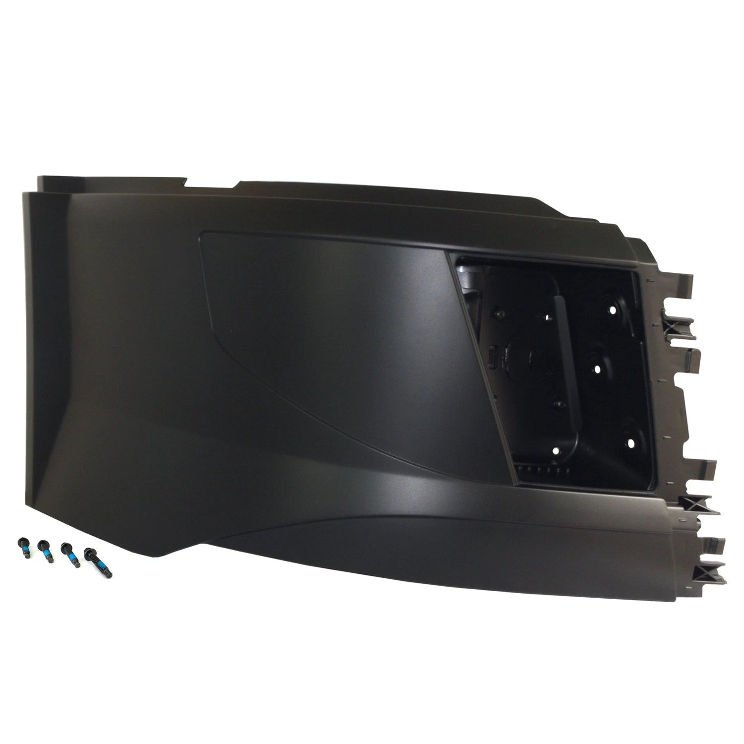 Replacement Bumper Corner Passenger Side Front w Fog Lamp Hole for Nissan