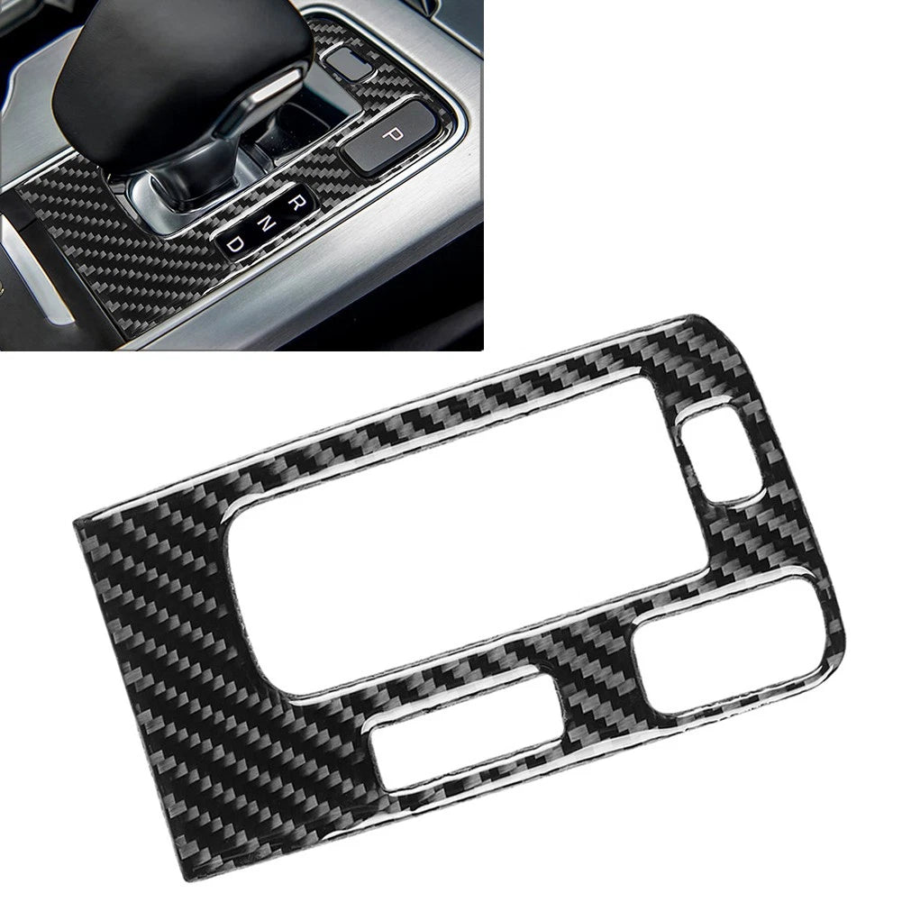Interior Gear Shift Control Panel Cover Trim Black RHD for Kia Stinger (2018–2023)