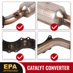 Set of 2 Catalytic Converters for Toyota 4Runner (2003-2009)