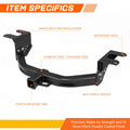 2" Class-3 Trailer Hitch Receiver for Chevy Silverado/GMC Sierra 1500 (2019–2026)