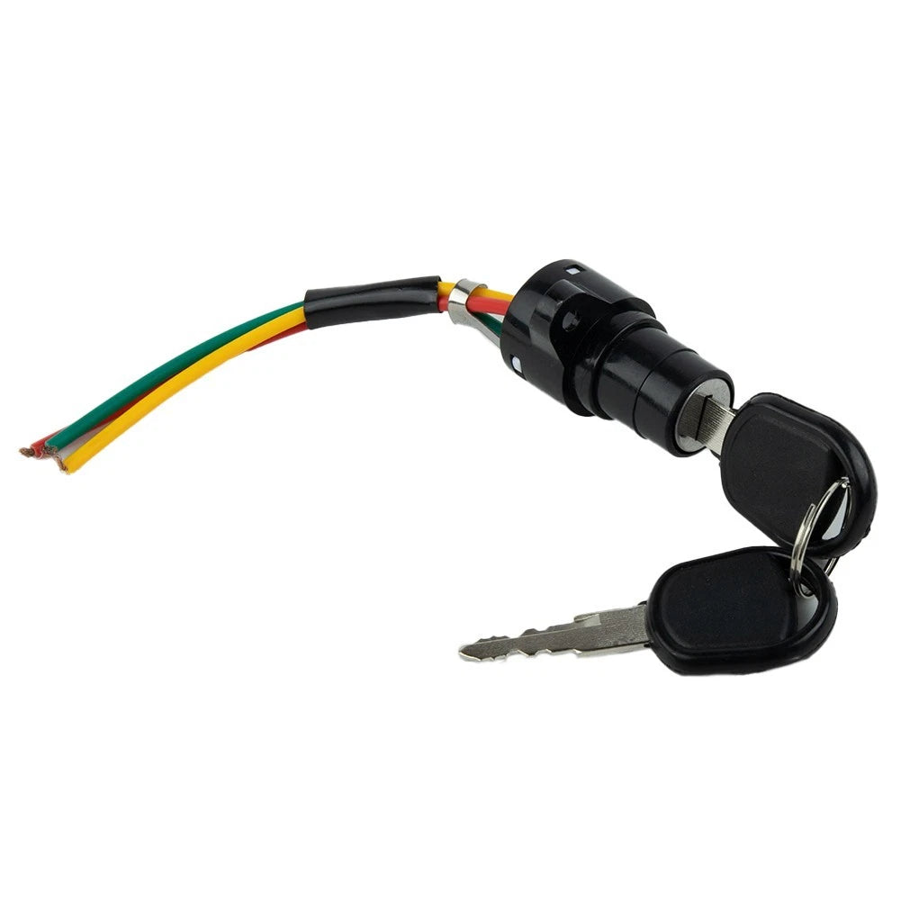 3 Wire Ignition Key Switch for Motorcycle and Car Starting