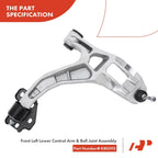 Front Left Lower Control Arm with Ball Joint for Ford Crown Victoria (1992-2011)