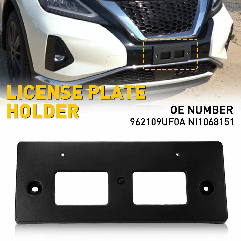 Front License Plate Brackets for Nissan Murano (2019–2023)