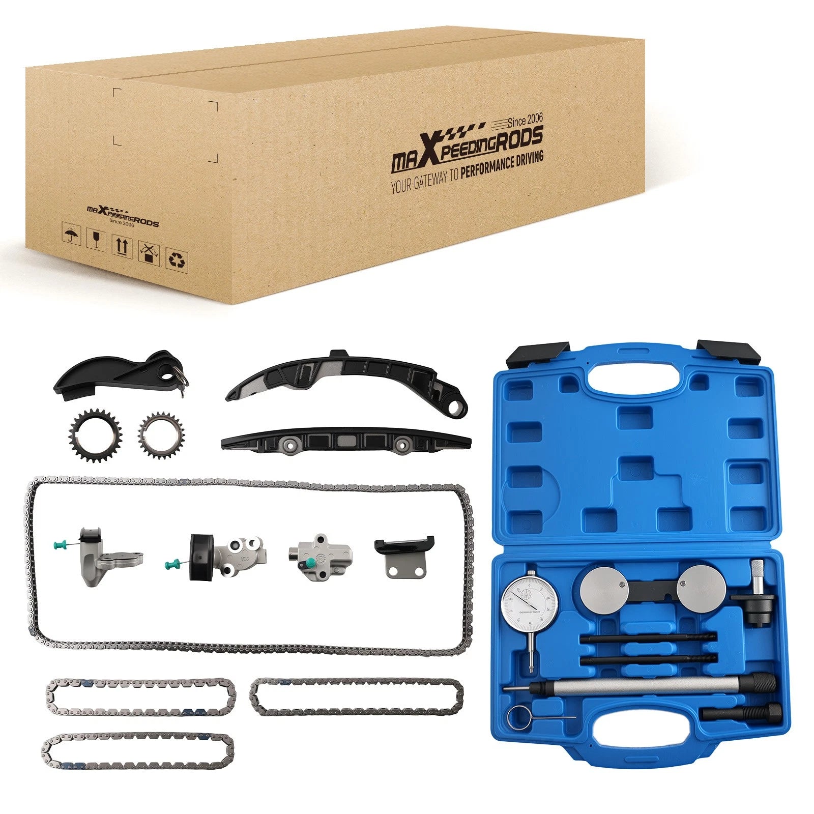 Complete Engine Timing Chain Kit for Infiniti QX60 3.5L VQ35DD (2017–2024) 24461834