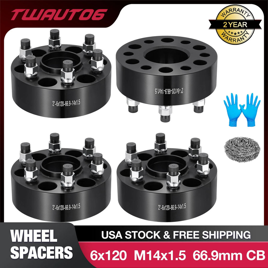 Hub Centric Wheel Spacers for Cadillac SRX (2010–2017)