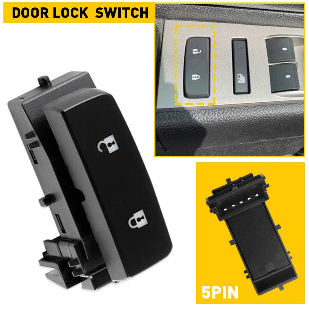 Master Door Lock Switch Driver Side for Chevy Silverado 1500 GMC (2008–2013)