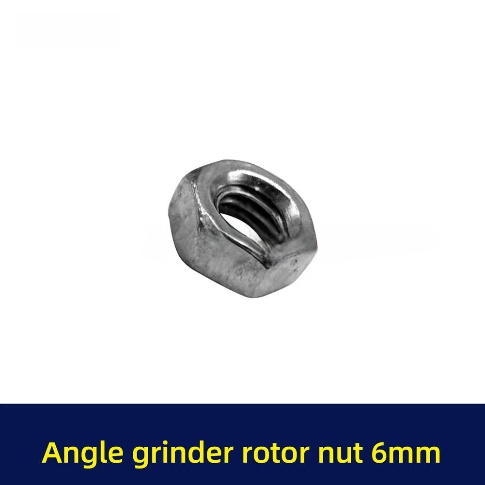 6mm Rotor Nut with 5mm Profile for Bosch GWS6-100 (2000–2023)