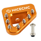 CNC Extended Brake Pedal Step Plate for KTM 125 SX SXS EXE (2000–2003)