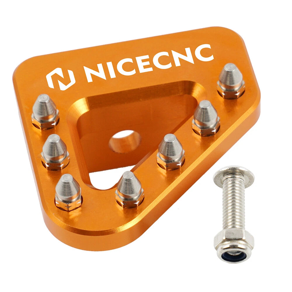CNC Extended Brake Pedal Step Plate for KTM 125 SX SXS EXE (2000–2003)