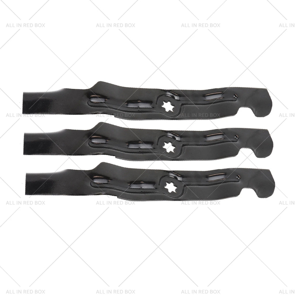 3X Mower Blades for Cub Cadet MTD Ride On (742-04053, 942-0405)