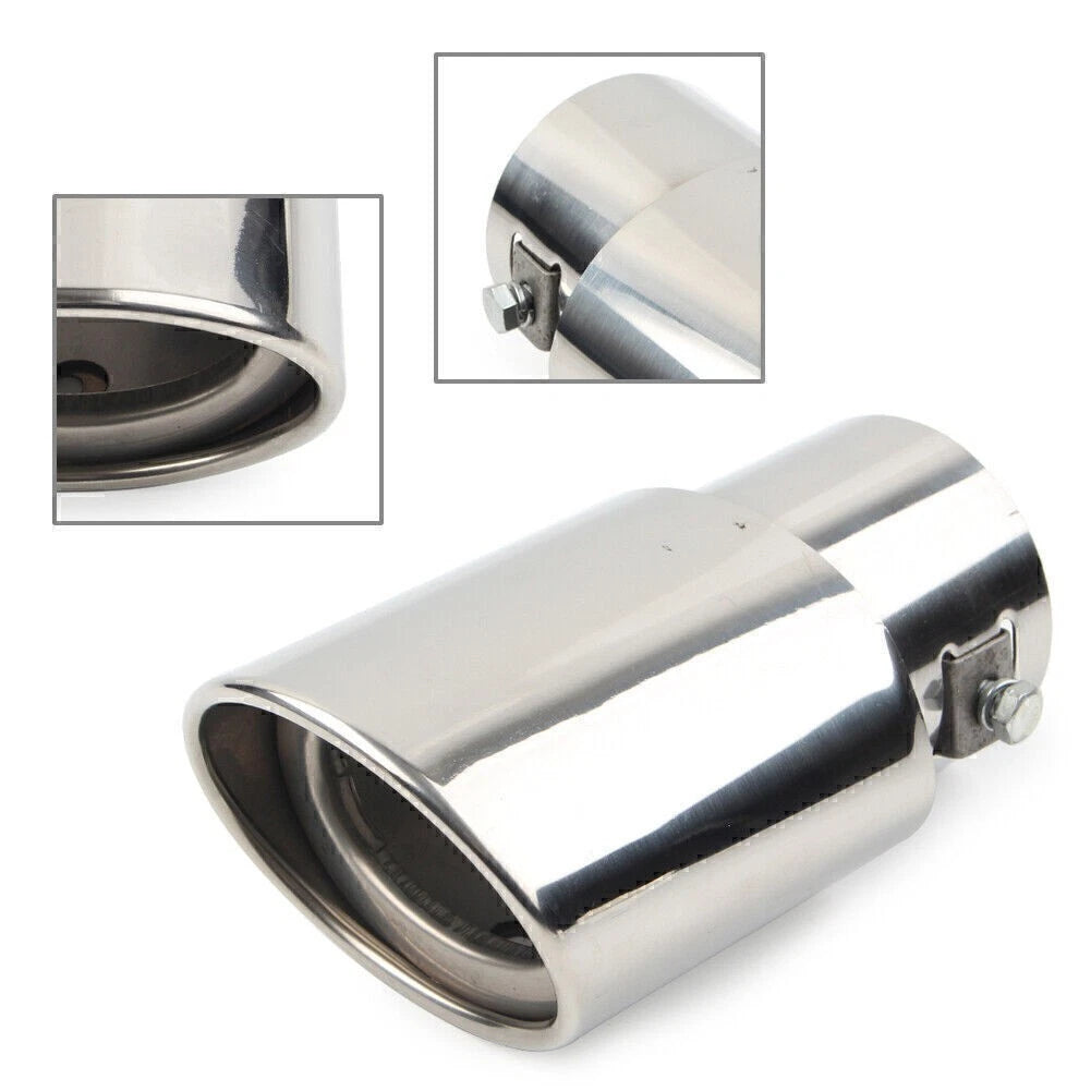 Stainless Steel Rear Exhaust Pipe Tail Muffler Tip for Car
