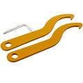 Coilover Shock Adjustment Tool Steel Spanner Wrenche Coil Over Wrench Kit