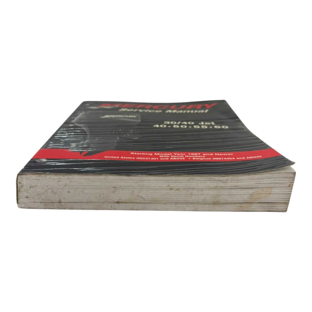 Service Manual for Mercury 30/40 Jet, 40/50/55/60 HP (2002) 90-852572R02