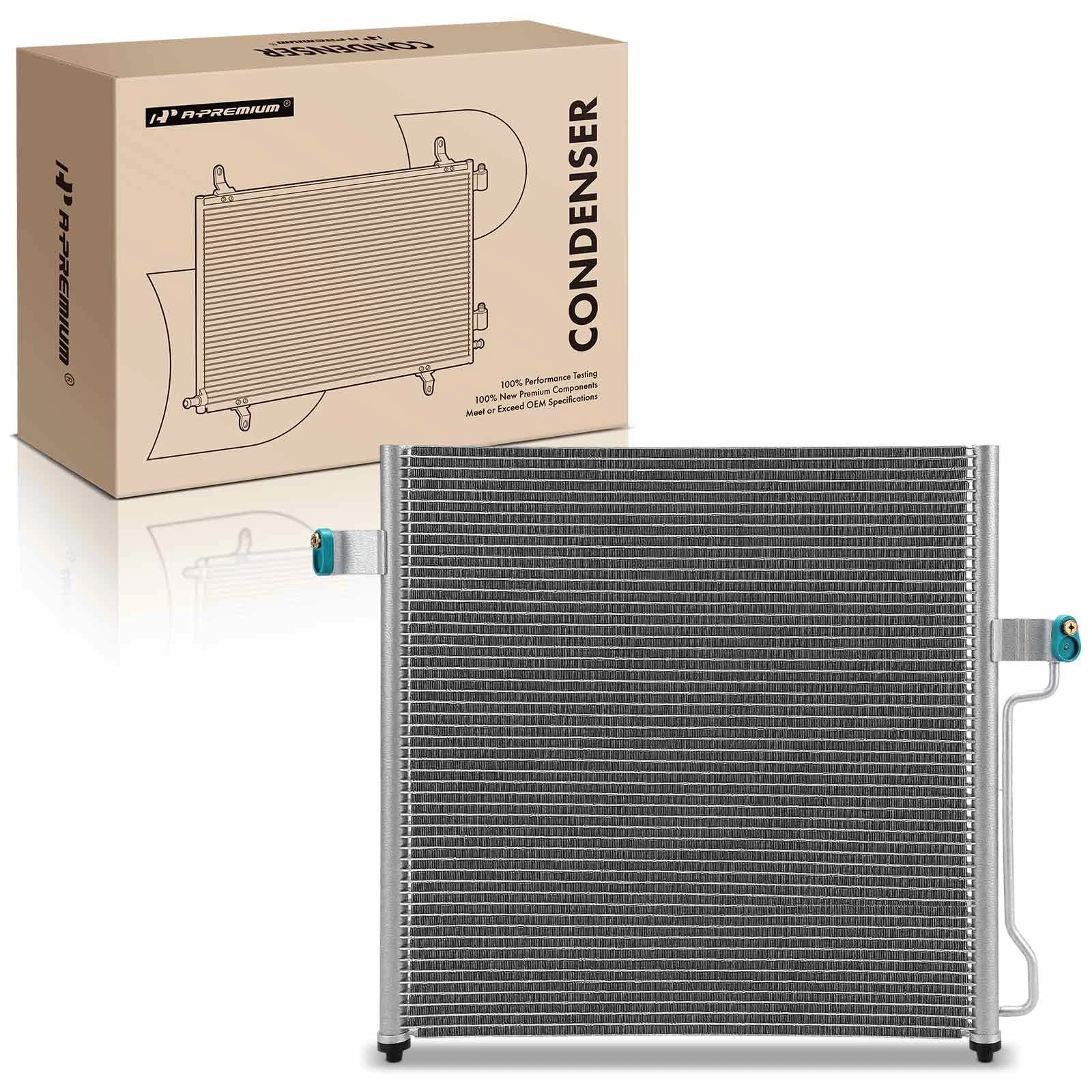 A/C Condenser with Bracket for Ford Explorer, Lincoln Aviator (2006–2010)