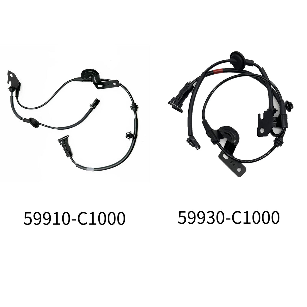 2X ABS Wheel Speed Sensor for Hyundai Sonata (2015–2017)