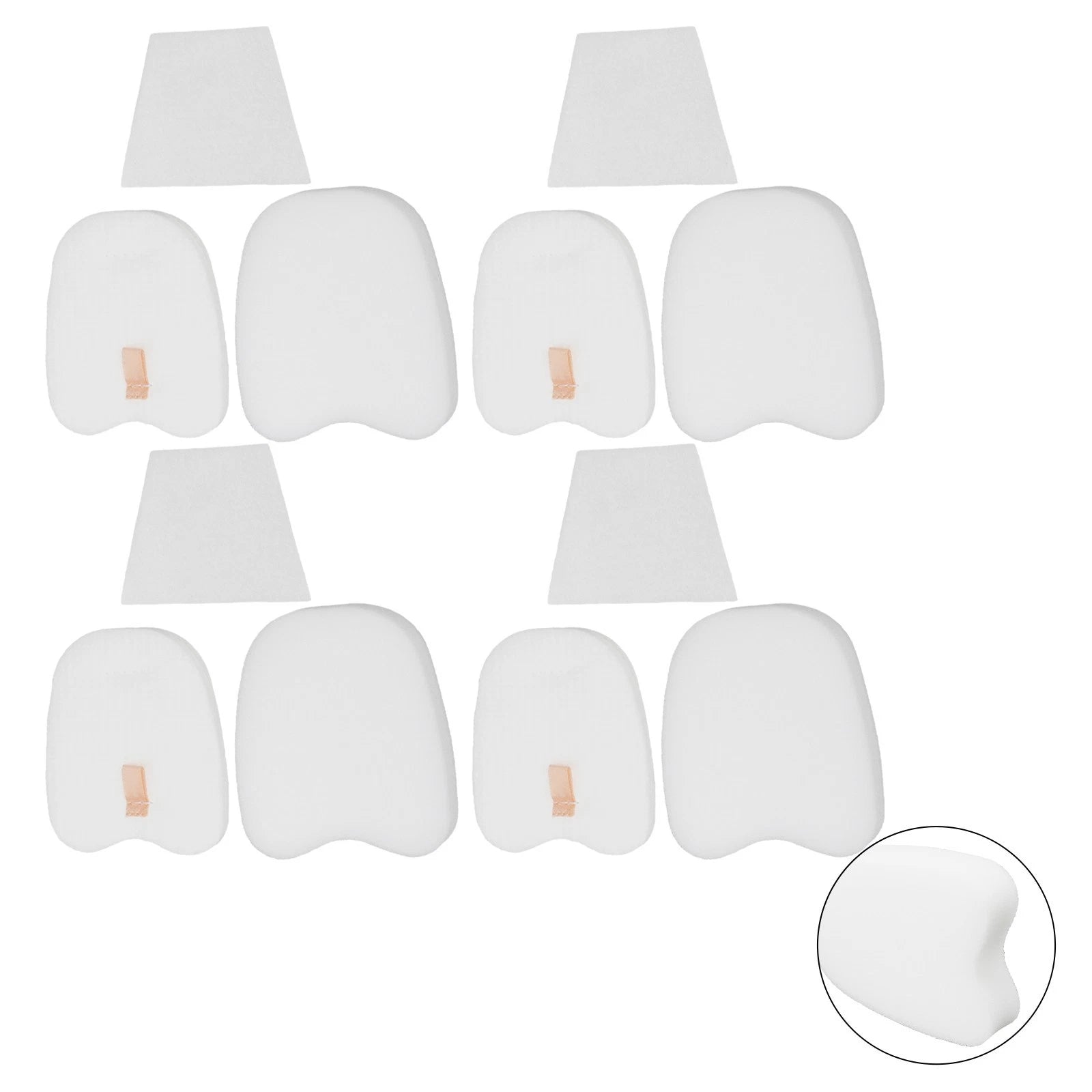 Set of 2 Filters for Shark HV320 HV320W HV321 HV322 (XPMFK320, 1084FTV320)