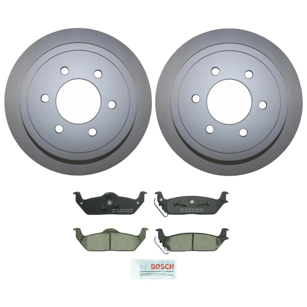 Rear Brake Kit 348mm Rotors & Bosch Pads for Ford F-150 (2015–2023)