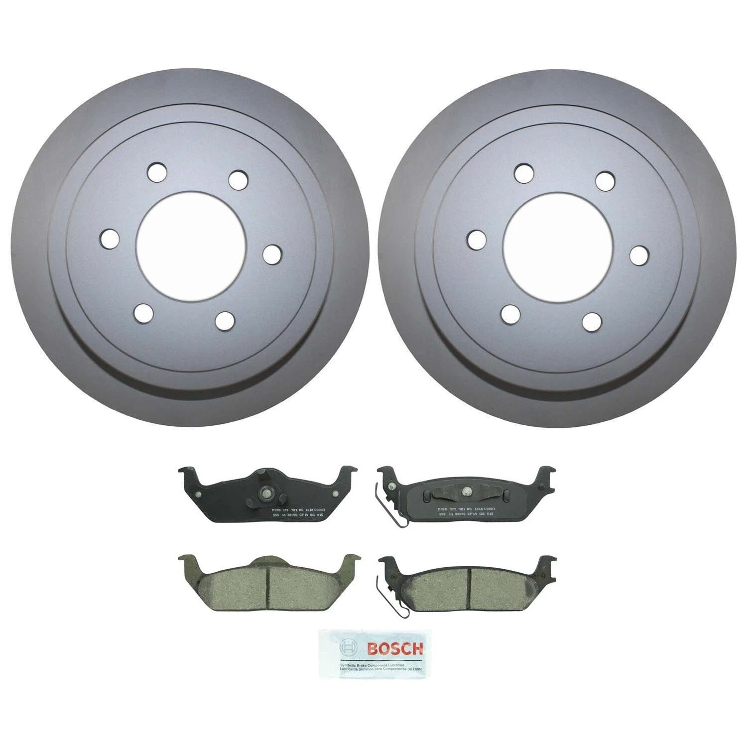Rear Brake Kit 348mm Rotors & Bosch Pads for Ford F-150 (2015–2023)