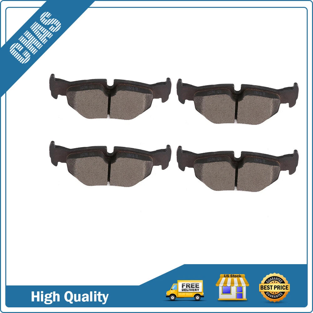 Rear Metallic Brake Pads Kit for BMW 328i 325i 328xi 325xi 323i 128i X1