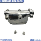 1" Bore Chrome Aluminum Brake Master Cylinder for GM Street Top Rod (Fits 1960–1987)