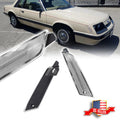 2X Clear Lens Front Fender Side Marker Lights for Ford Mustang (1979–1986)