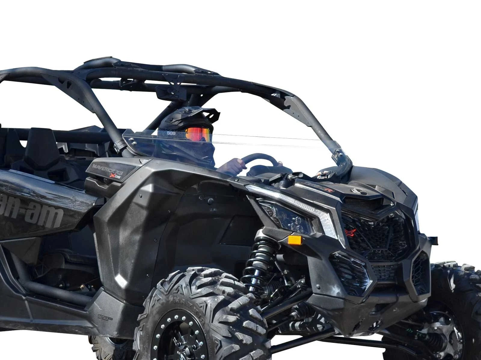 Scratch Resistant Half Windshield for Can-Am Maverick X3 (2017–2023)