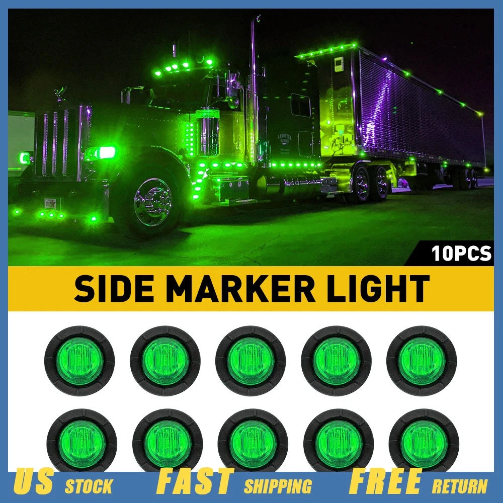 LED Marker Lights for Truck Trailer (12V)