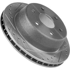 Brake Disc Set for Chevrolet Silverado 1500 (2001–2005) Rear Cross-drilled