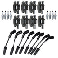 Set of 8 Ignition Wires & 8 Spark Plugs for Chevy GMC Pontiac V8