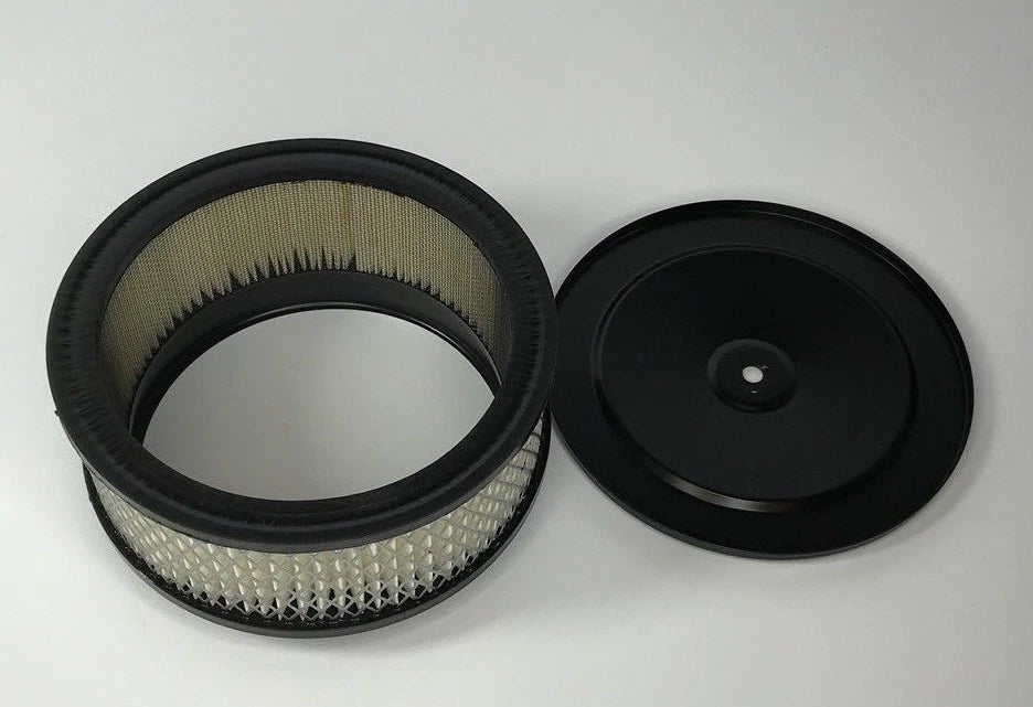 Air Cleaner Assembly 6-3/8in Replacement for Black 4 Barrel Carb (Universal)