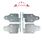 Set of 4 Utility Trailer Wood Sides Latch Rack Corner Brackets for Stake Body
