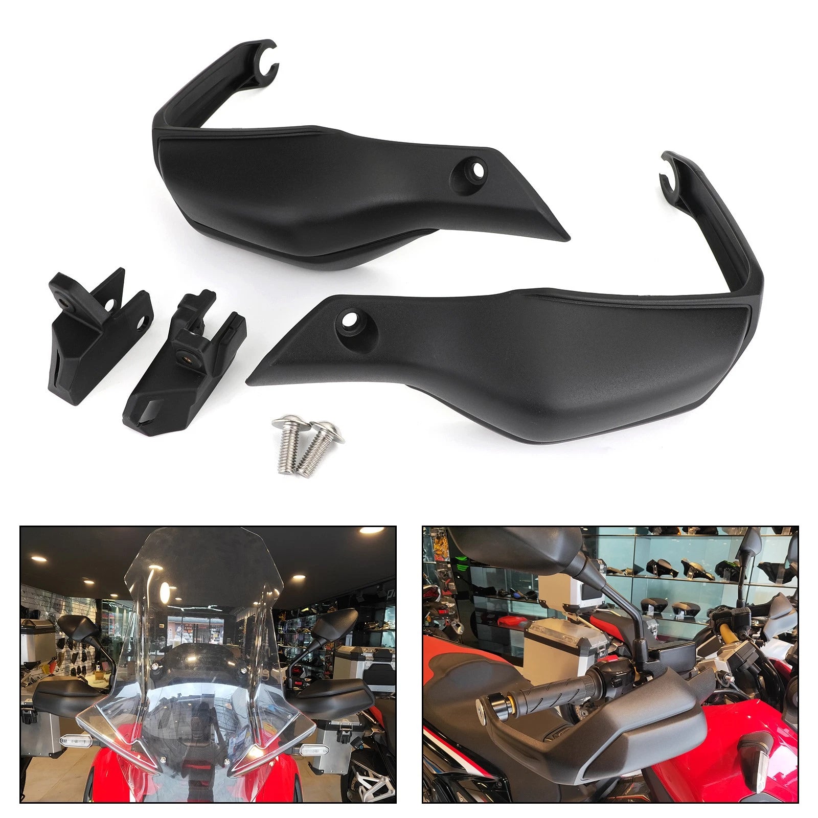 Handguard Handlebar Shells Protector for Honda X-ADV 750 (2017–2020) Black