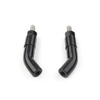 Black Mirror Stem Extenders for Harley Iron 1200 XL1200NS (2018-2019)
