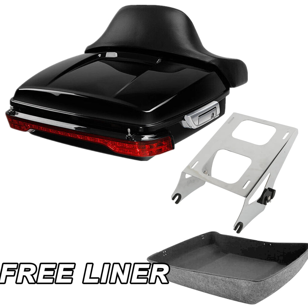 Trunk Pad Tail Light Mount Rack for Harley Electra Road Glide (2014–2023)