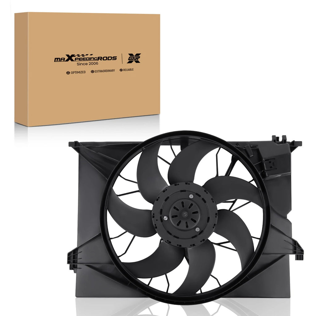 Radiator Cooling Fan Assembly for Benz CL550 C216 S450 W221 (2007–2011)