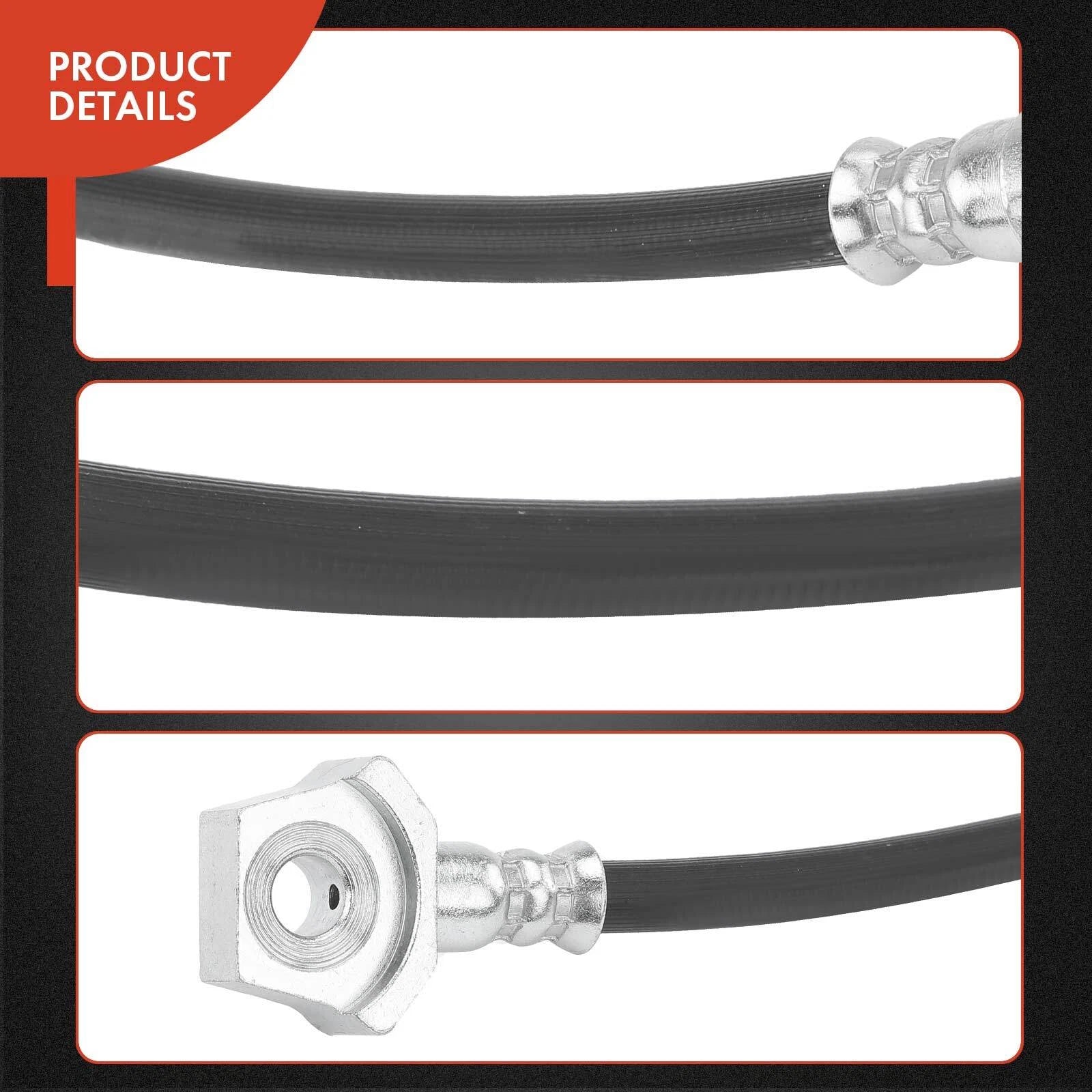 Rear Driver Outer Brake Hydraulic Hose for Ford F-250 Super Duty (2005–2010)