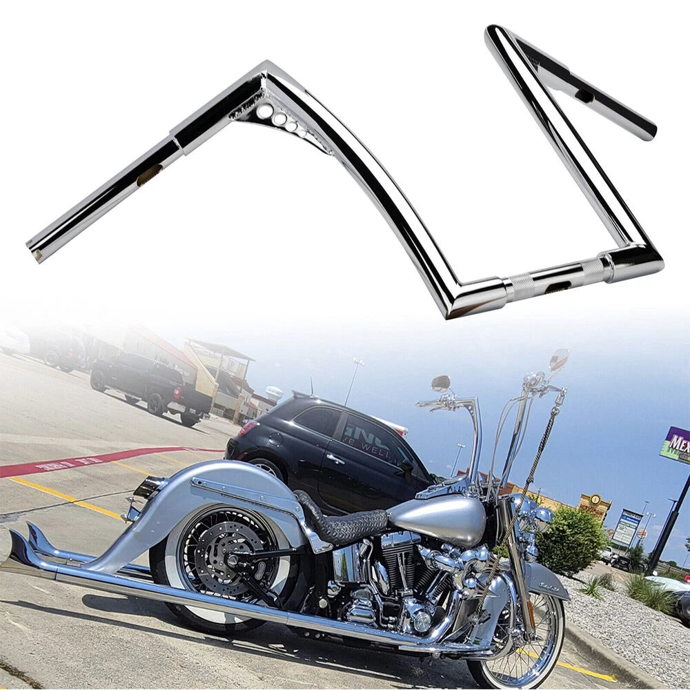 16" Rise 1-1/4" Hanger Ape Handlebar for Harley Sportster 883 1200 (1988–2023)