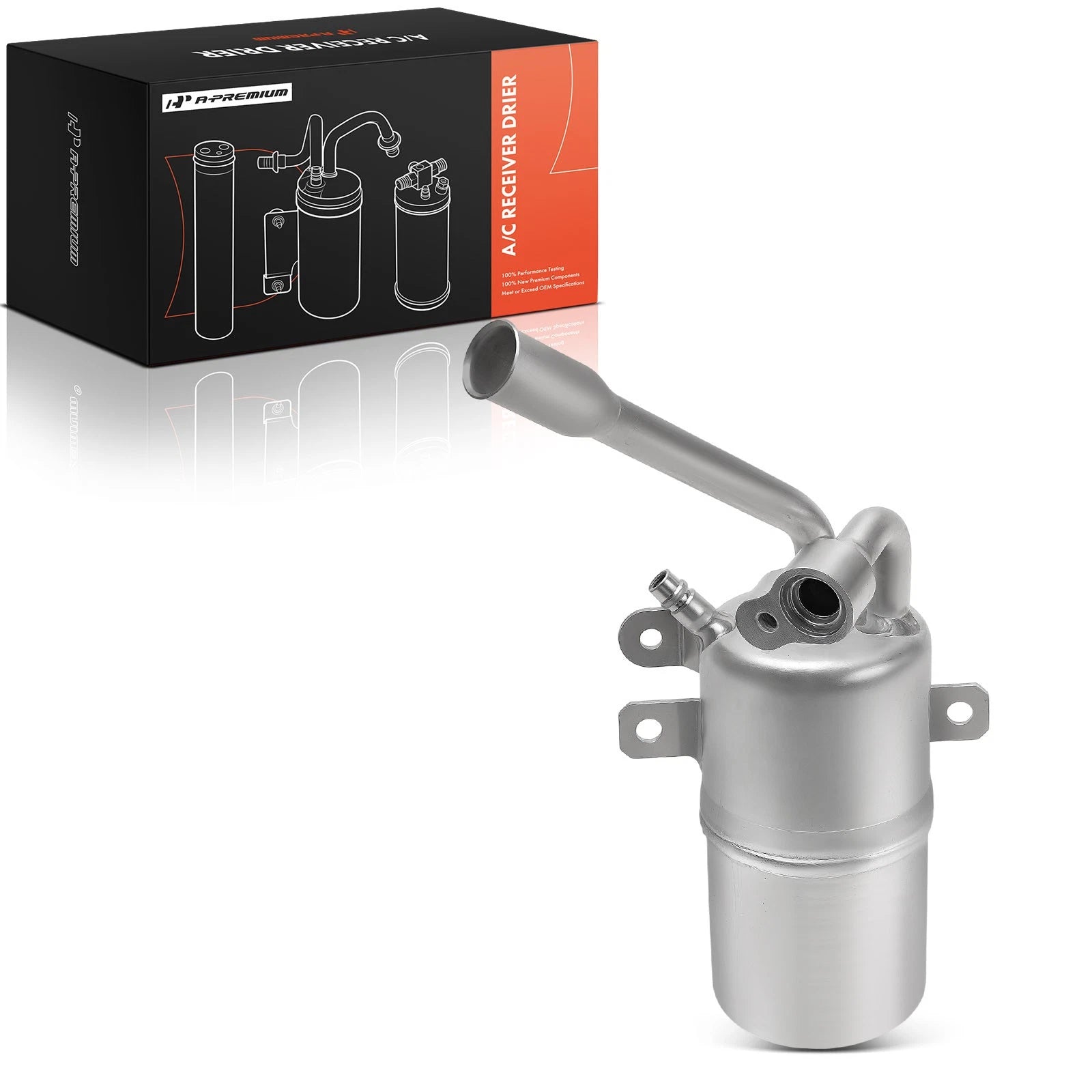 A/C Receiver Drier for Ford Focus (2000–2003) Silver