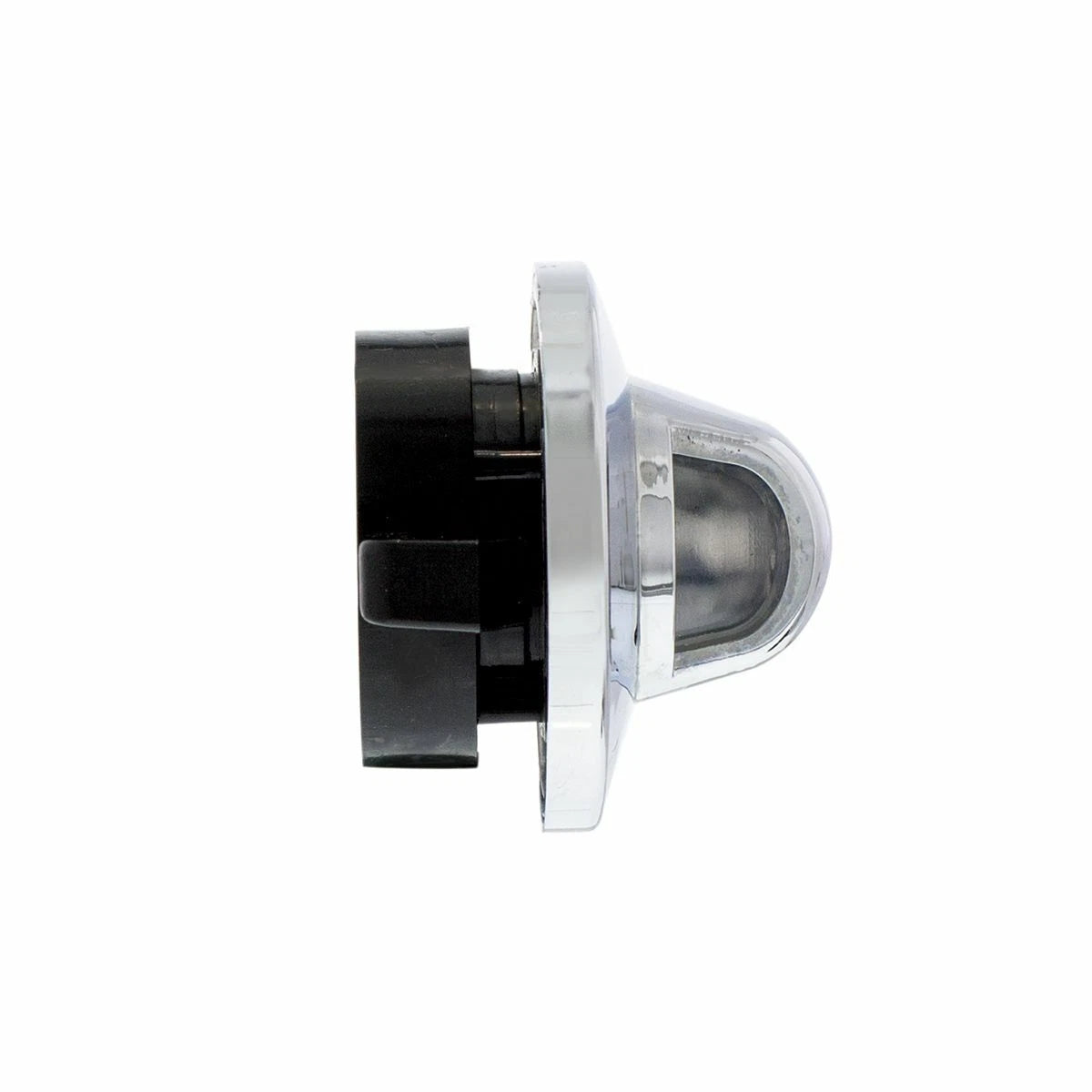 Chrome License Plate Light Lens Replacement for Ford Pickup (1990–2004)