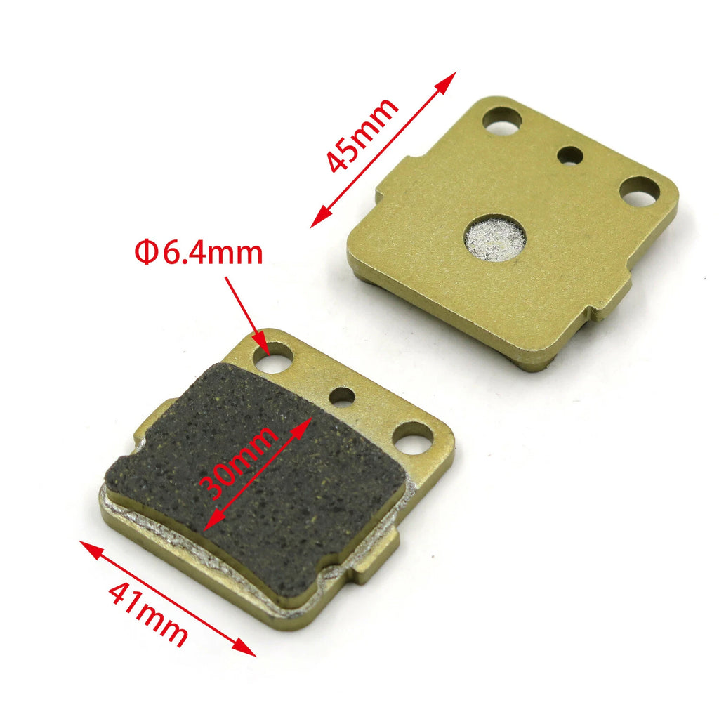 Set of 2 Front/Rear Brake Pads for CR360 WR360 TC610 KX80 KSF250 KEF300 KFX450 (FA084)