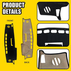 Dashboard Mat Cover for Toyota RAV4 (2013–2018) Non-slip