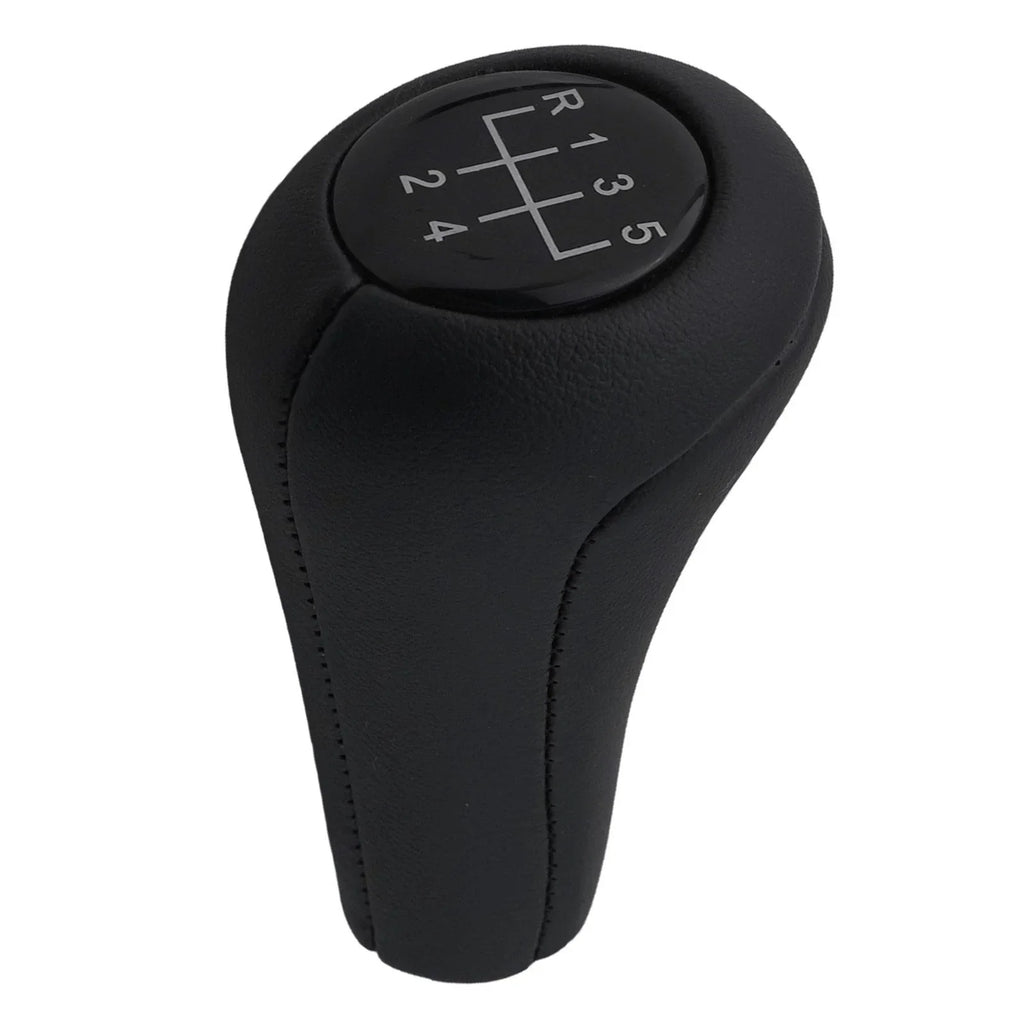 5-Speed Gear Shift Knob Ball Leather Plastic for E28 X3 Z1 Z3