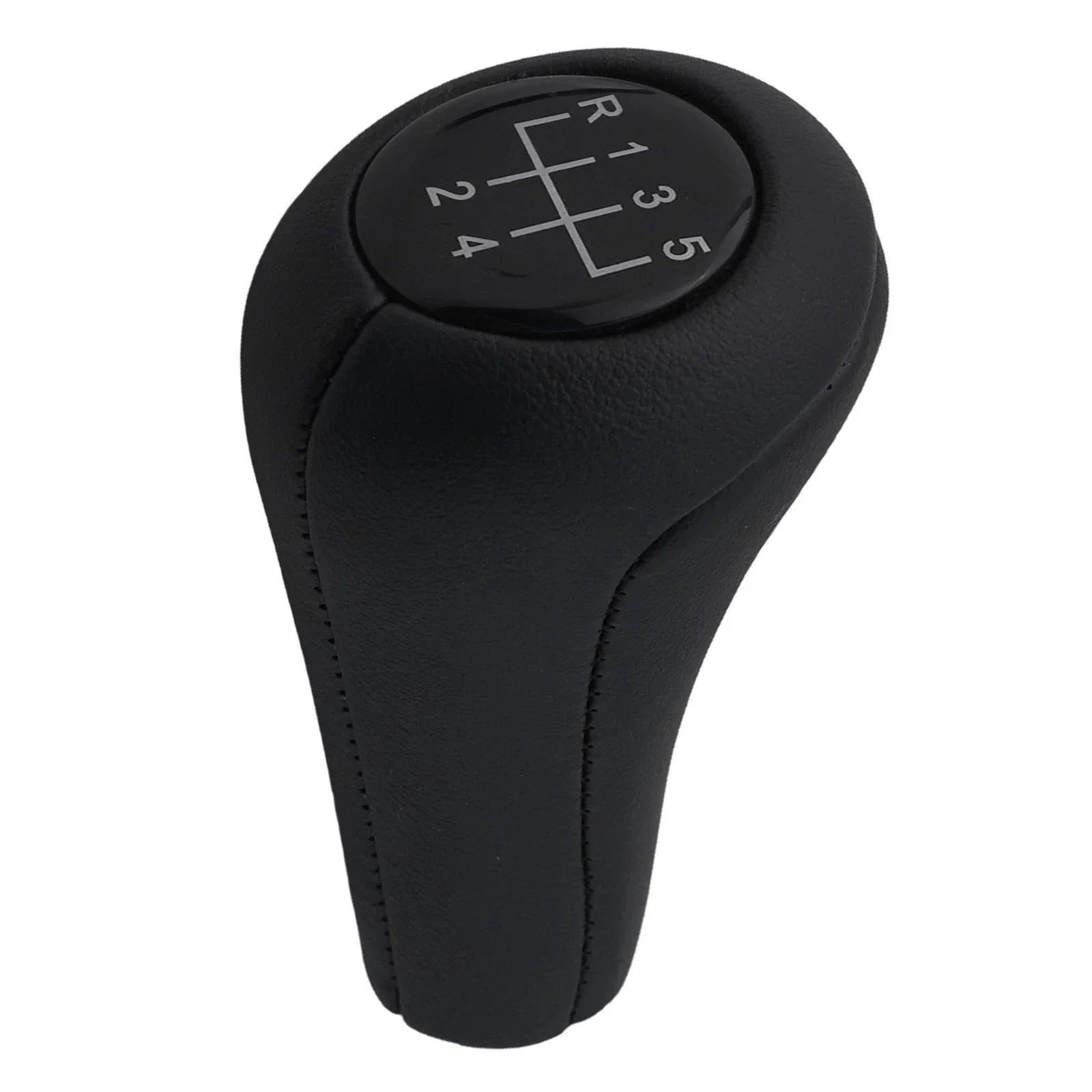 5-Speed Gear Shift Knob Ball Leather Plastic for E28 X3 Z1 Z3