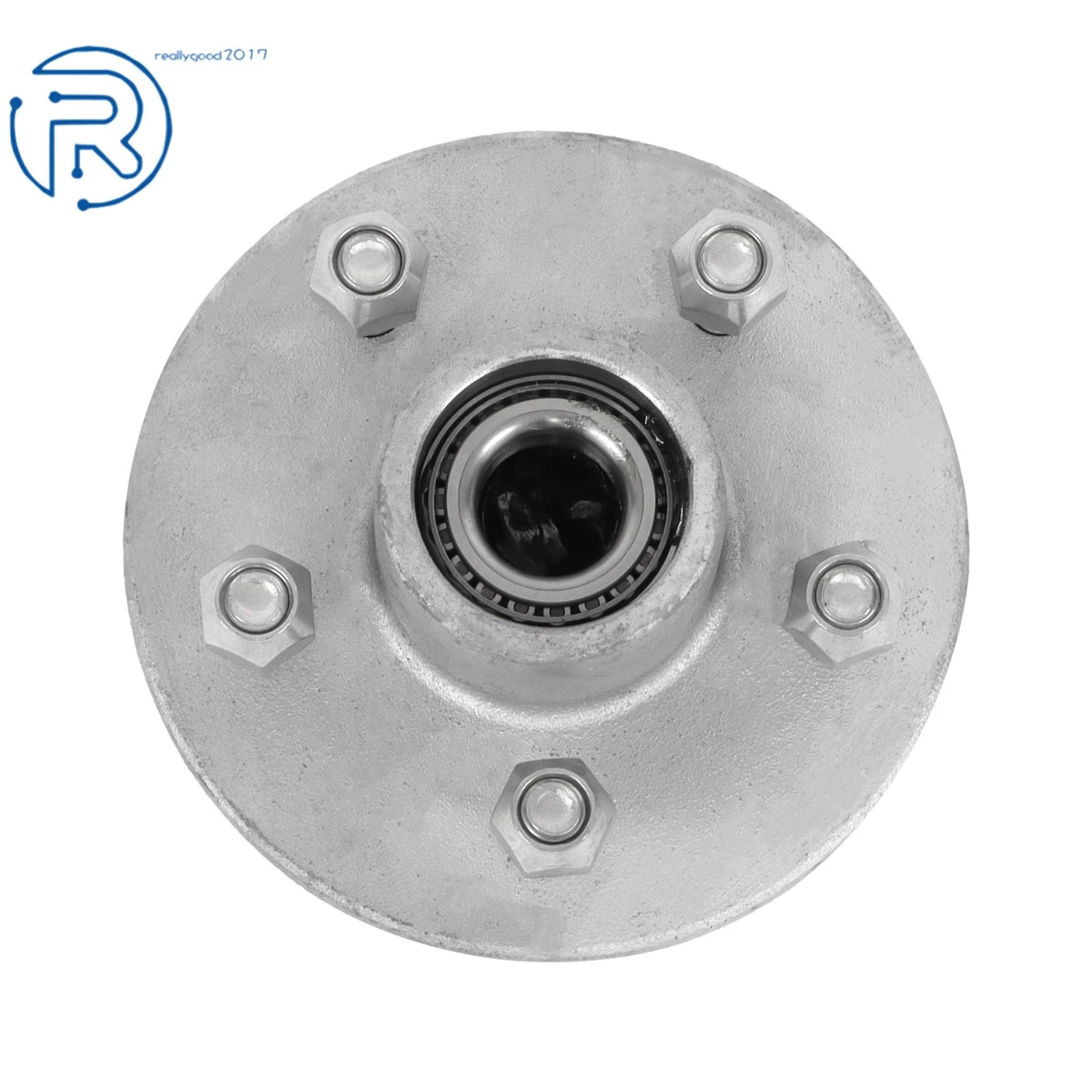 Set of 5 Pre-Greased Trailer Hub Assembly for 3500 lbs Axle
