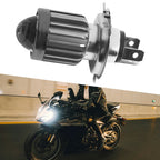 H4 LED 6000lm Motorcycle Headlight Bulbs Dual Color Hi/Lo Fog IP68 UK