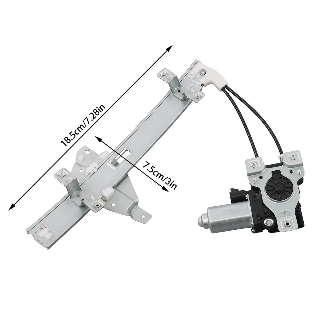 Rear Driver Window Regulator for Pontiac Grand Prix (1997–2003)